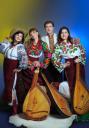 Bandura trio "Oriana" and producer of the trio Bohdan Rudnytski